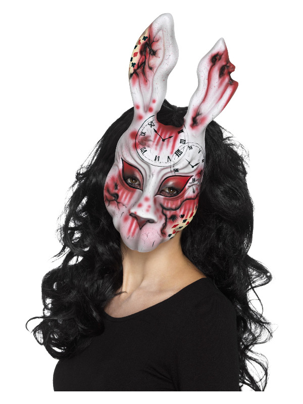 Evil Bunny Mask, Multi-Coloured, EVA