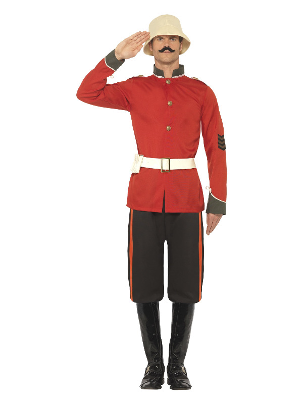 Boer War Soldier Costume, Red