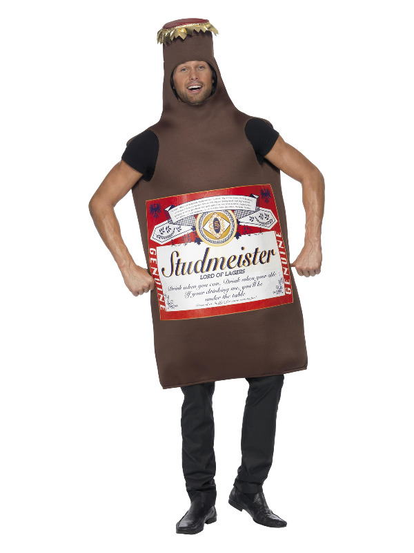 Studmeister Beer Bottle Costume, Brown, The Lord of Lagers