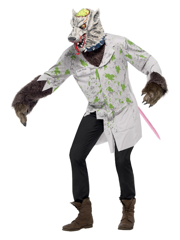 Experiment Lab Rat Costume, White