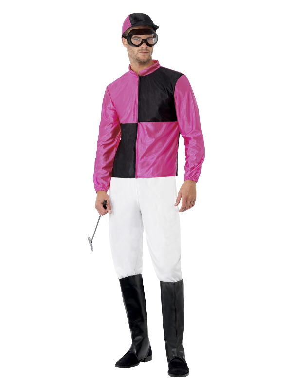 Jockey Costume, Pink & Black