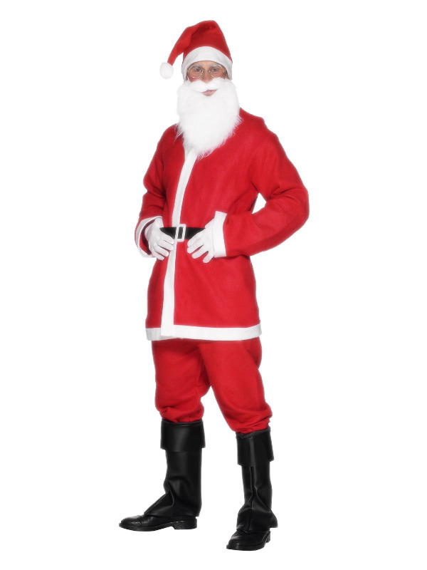 Santa Suit Costume, Red