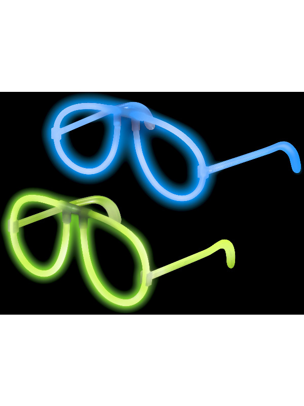 Snap to Glow Glasses, Assorted Colours, One Piece