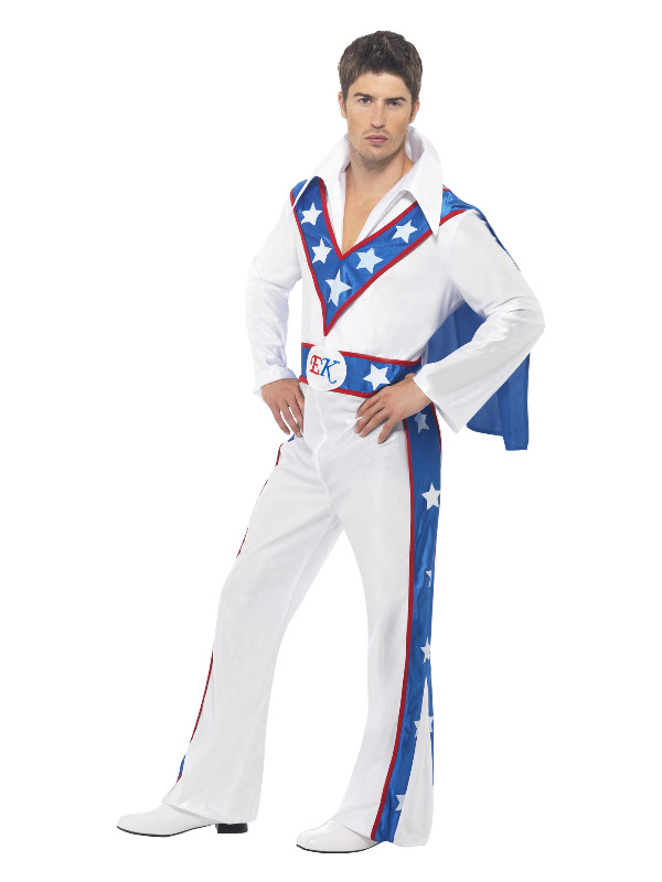 Evel Knievel Costume, White
