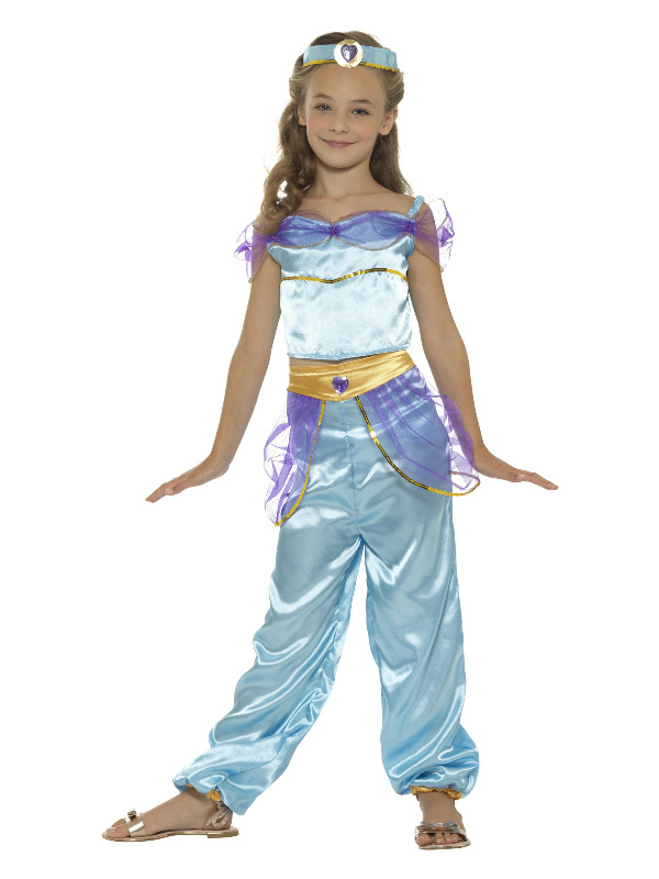 Arabian Princess Costume, Blue