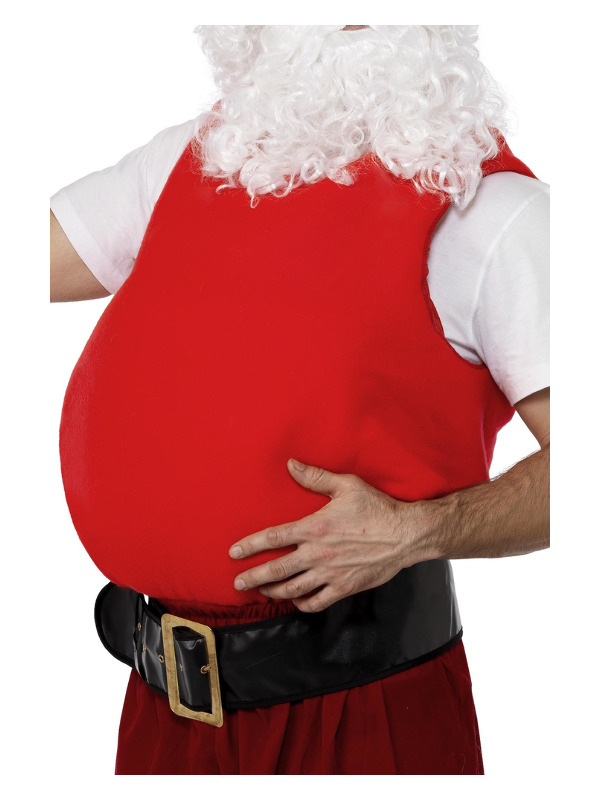 Santa Belly Stuffer, Red