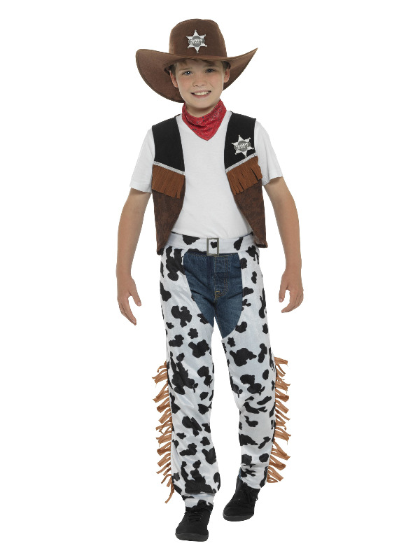 Texan Cowboy Costume, Brown