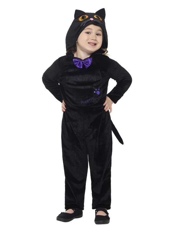 Toddler Cat Costume, Black