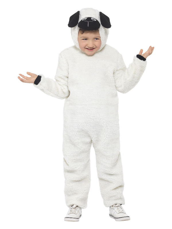 Sheep Costume, White & Black