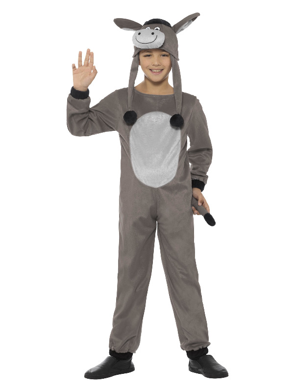 Deluxe Cosy Donkey Costume, Grey