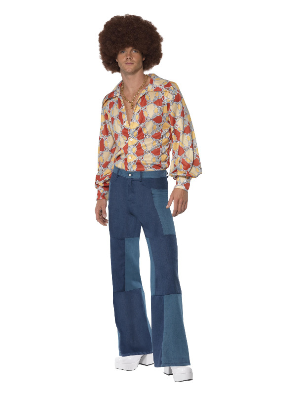 1970s Retro Costume, Blue