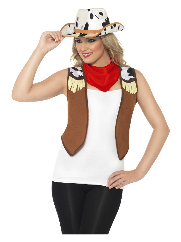 Instant Kit Wild West Female, Brown & White