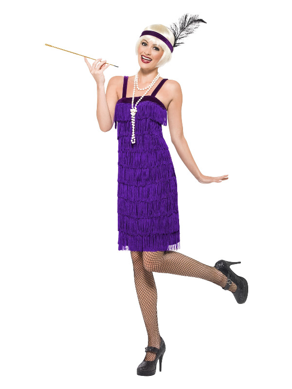 Jazz Flapper Costume, Lilac