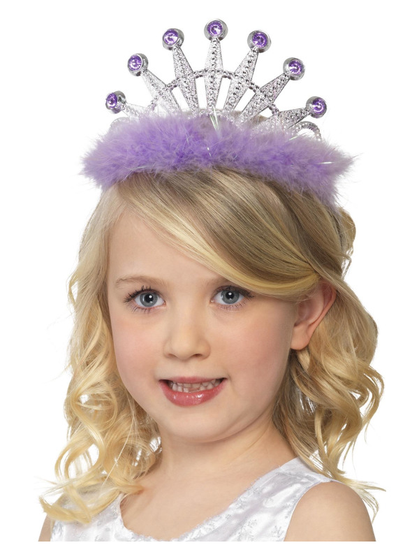 Tiara Counter, Assorted Colours, with Marabou, 36