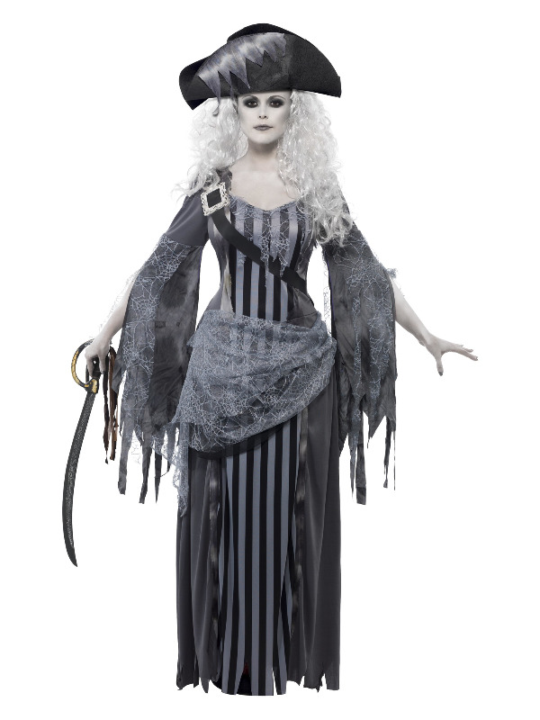 Ghost Ship Princess Costume, Grey