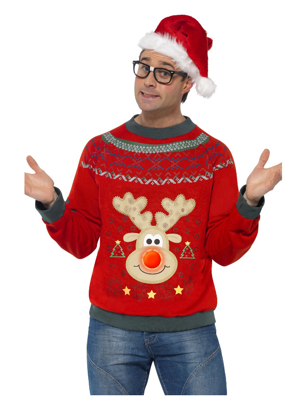 Christmas Jumper, Red