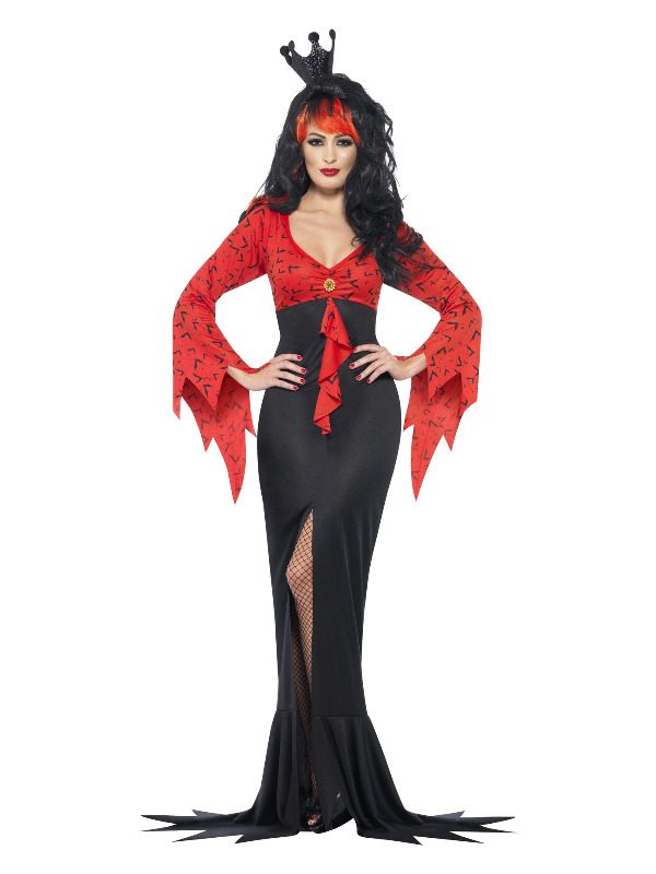 Evil Queen Costume, Red & Black