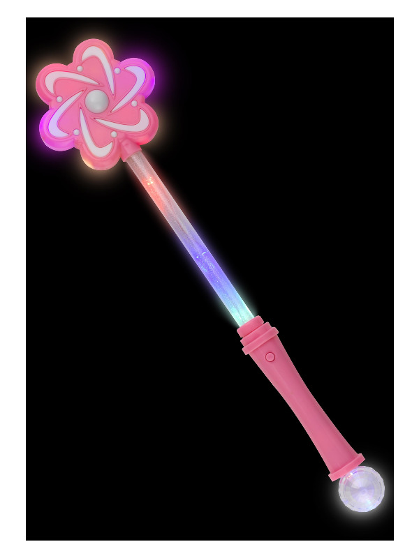 Blossom Wand, Pink, Light up, 38cm / 15in