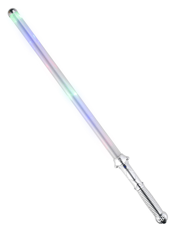 Rainbow Space Sword, Light Up, Multi-Coloured, 69cm / 27in