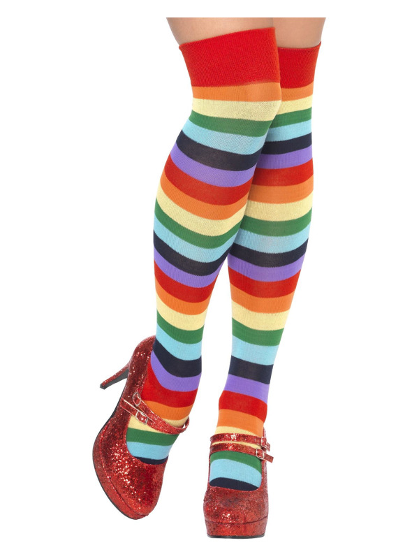 Clown Socks, Long, Multi-Coloured