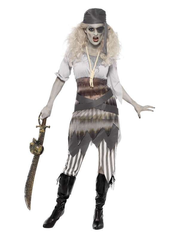 Ghost Ship Shipwrecked Sweetie Costume, Grey