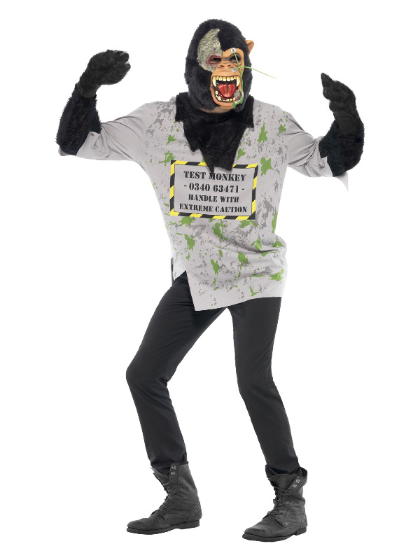 Mutant Monkey Costume, Black