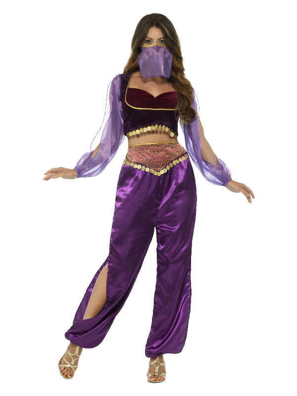 Arabian Princess Costume, Purple