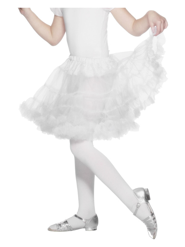 Petticoat Child, White, Layered