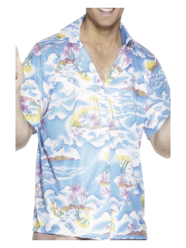 Hawaiian Shirt, Blue