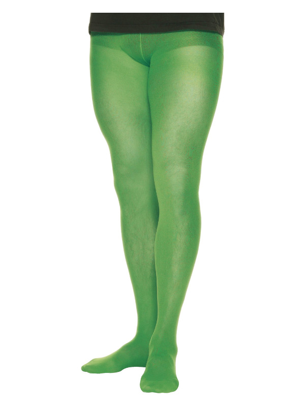 Tights Green Mens, Green, 70 Denier