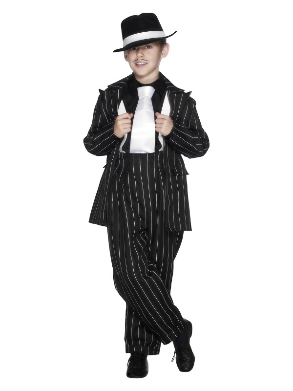 Zoot Suit Costume, Black