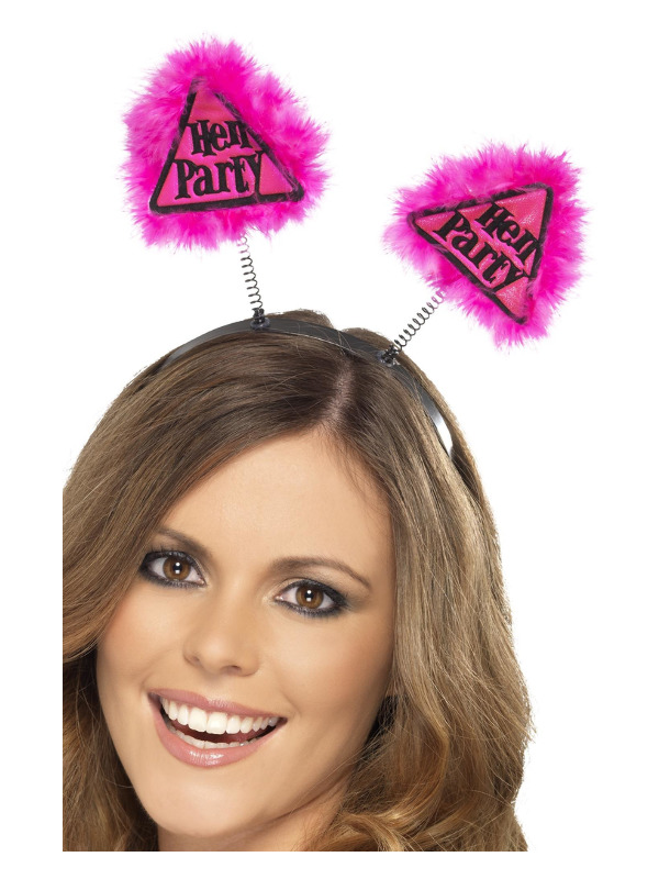 Hen Party Warning Boppers, Pink