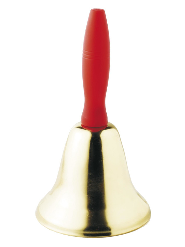 Christmas Bell, Gold, 18cm/7in