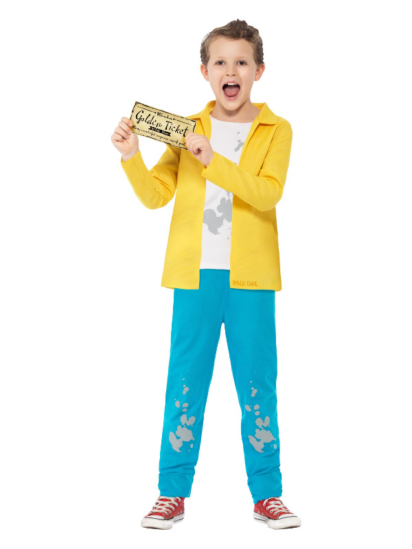 Roald Dahl Charlie Bucket Costume, Yellow