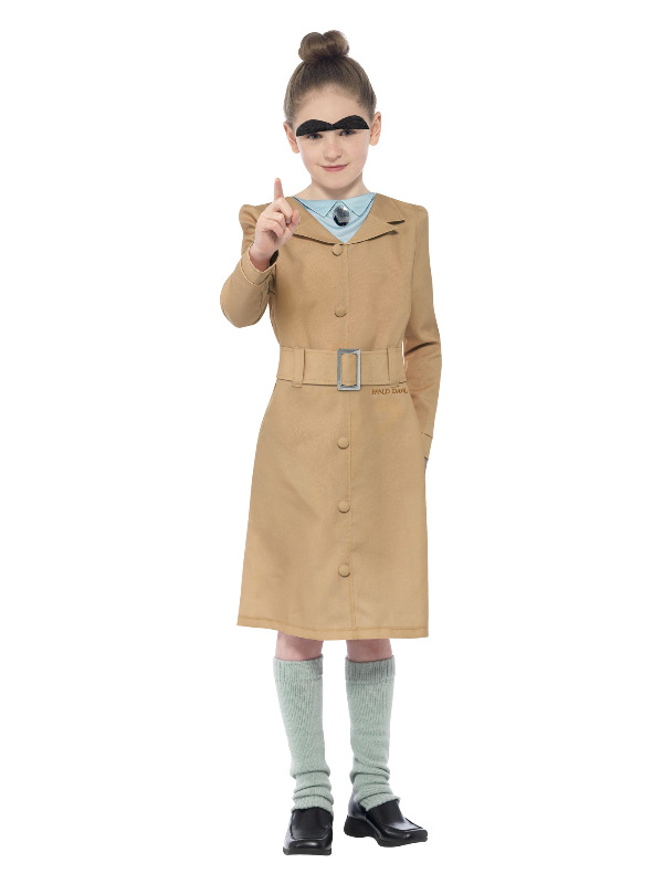 Roald Dahl Miss Trunchbull Costume, Beige