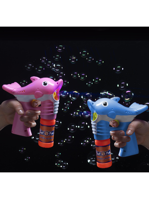 Dolphin Bubble Gun, Assorted Colours