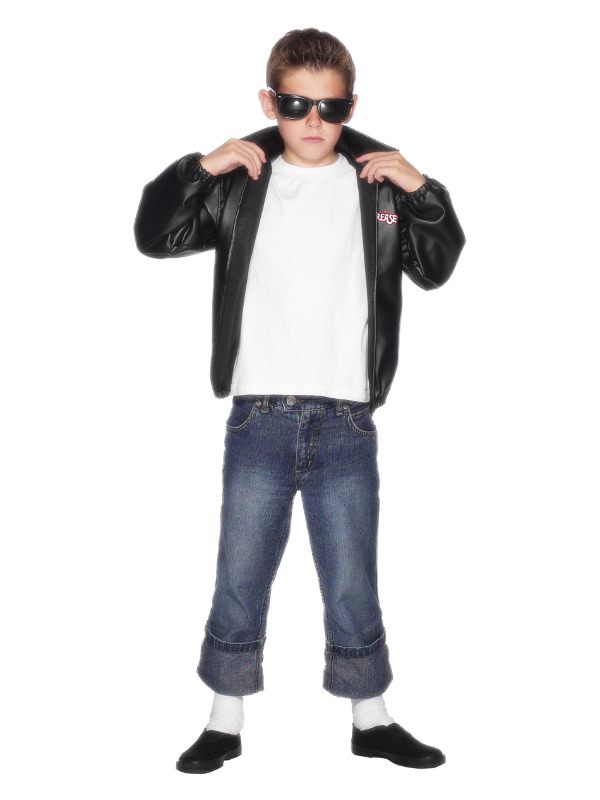 Grease Kids T-Birds Jacket, Black