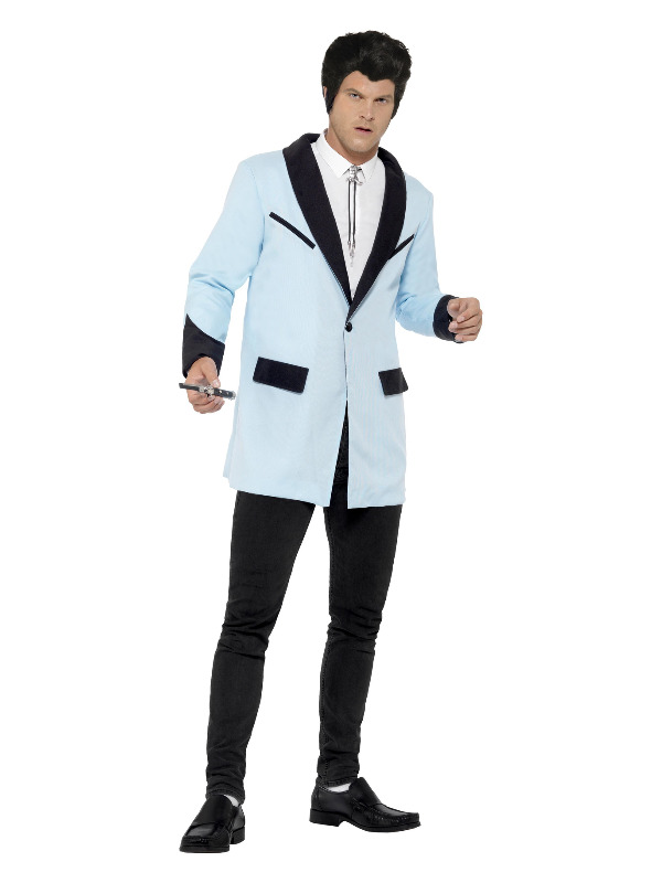 Teddy Boy Jacket, Baby Blue