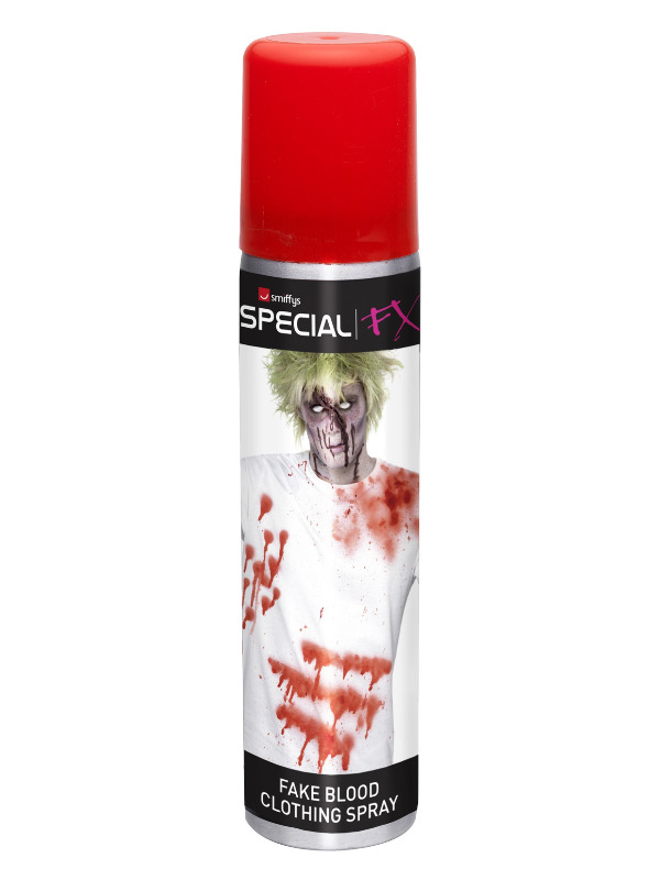 Fake Blood Clothing Spray 75ml, Red, 12