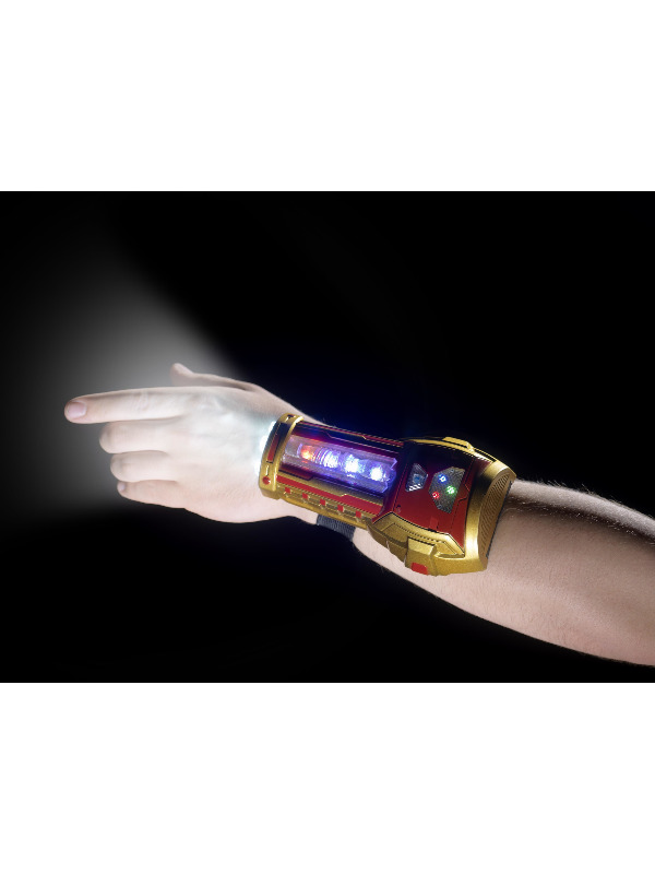 Superhero Flashing Wristband, Blue