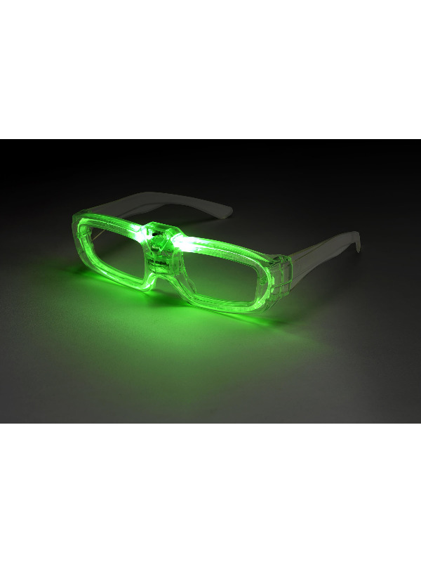 Light up Glasses, Assorted Colours, Sound Activation, 12