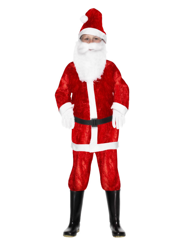 Mini Santa Costume, Red
