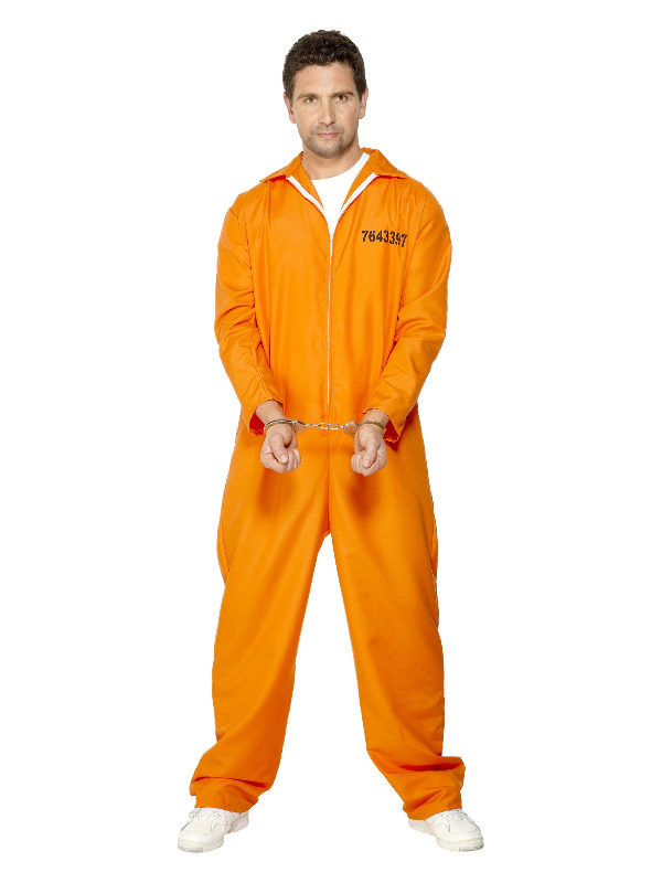 Escaped Prisoner Costume, Orange