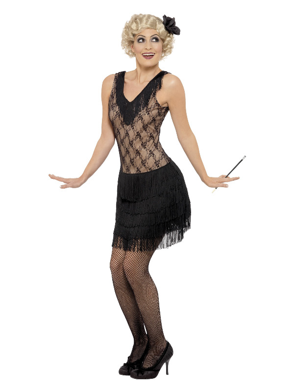 All That Jazz Flapper Costume, Black