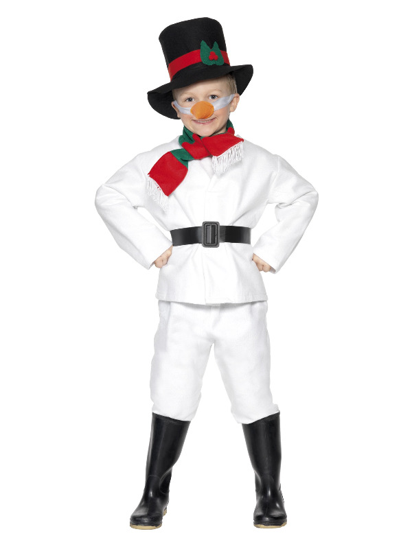 Snowman Costume, White