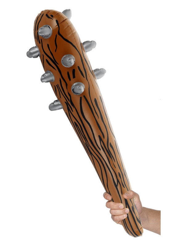 Inflatable Caveman Club, Brown, 87cm / 34in