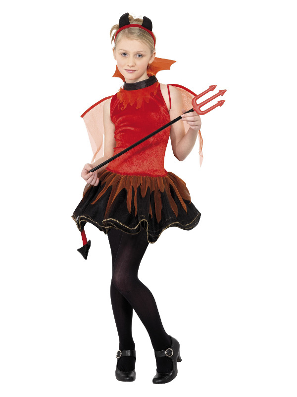 Teen Devil Costume, Red