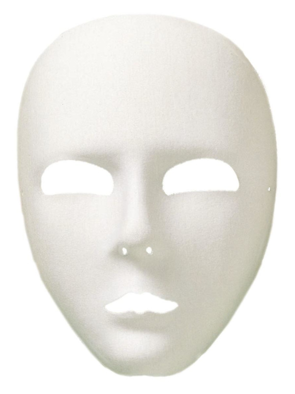 Viso Full Face Eyemask, White