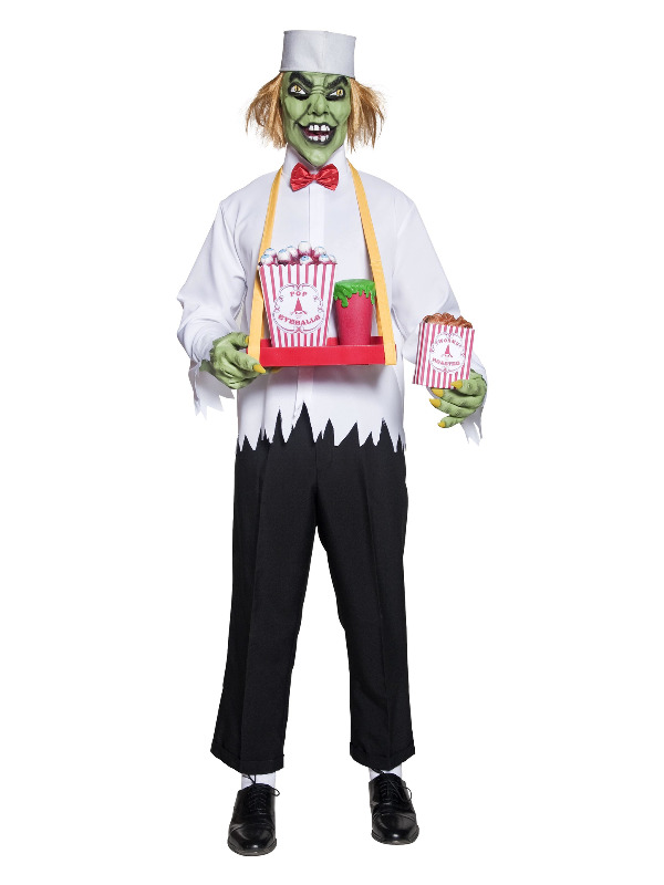 Cirque Sinister Depraved Concession Man Costume, W