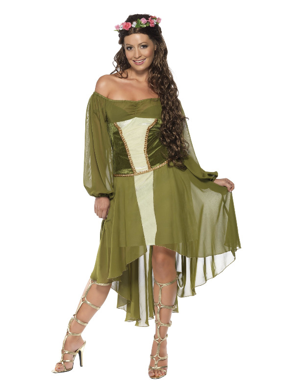 Fair Maiden Costume, Green